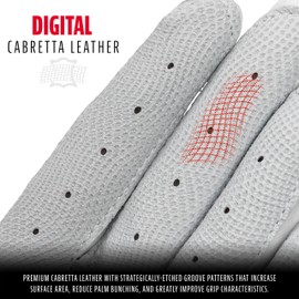 Franklin Sports - Guantes de bateo CFX Pro a todo color de la serie Chrome Guantes de bateo CFX Pro