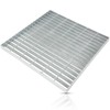 FAHKNS 23.6"x23.6" Galvanized Steel Drain Grate, B125 Class Heavy Duty