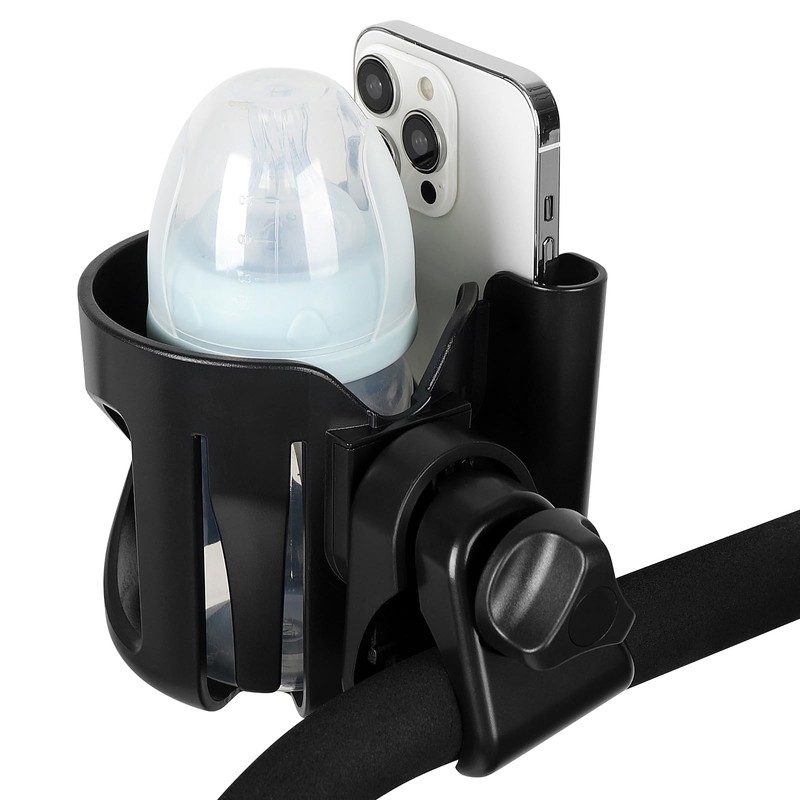 Accmor Universal Cup Holder with Hook, Stroller Cup Holder with