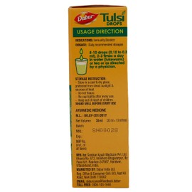 Dabur Ayurvedic Tulsi Drops - 30ml (Immunity Booster)