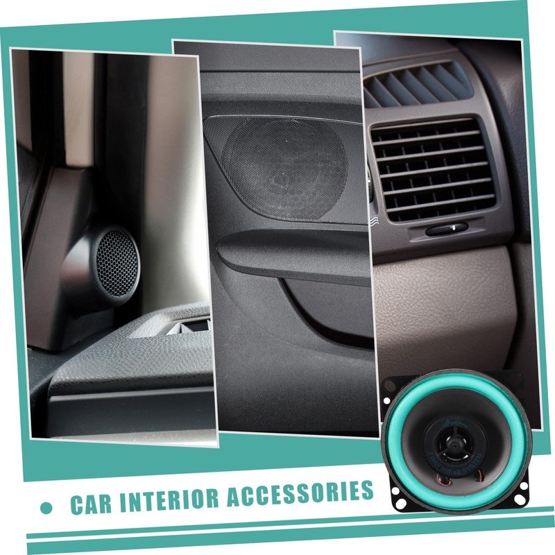 ULTECHNOVO Car Door Speakers Full Range for Sound Compact Design