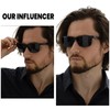 DUCO Sunglasses for Men, Driving, Polarized, Fishing, High-Grade Carbon Fiber