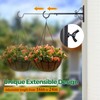 BOLITE 18023 Bird Feeder Hanger(16 to 24 Inch), Adjustable Hanging