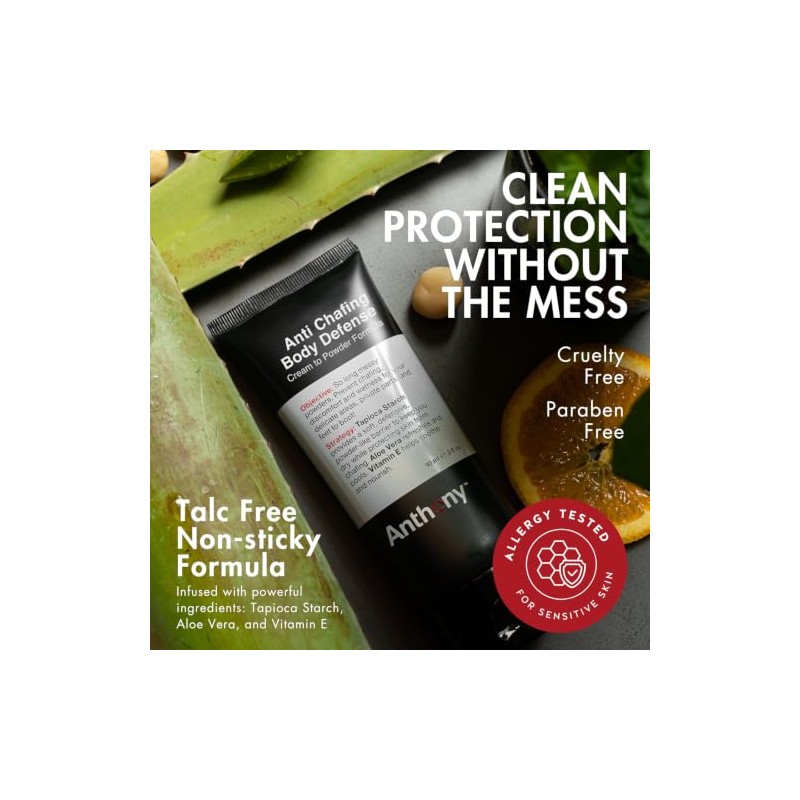 Anthony No Sweat Body Defense, 3 Fl Oz