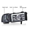 ANDPLAY LED DRL Headlights Assembly Compatible with Dodge Ram 1500
