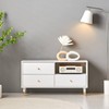 B210 Open Drawer Living Room Cabinet 1000 5 colors Gray