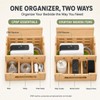Wooden CPAP Organizer for Nightstand, Compatible with ResMed AirSense 10