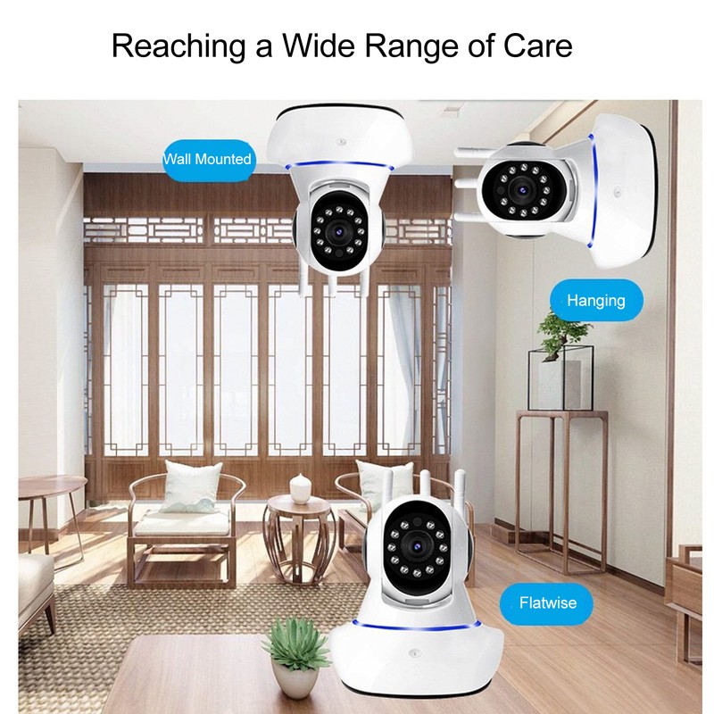 Wireless Smart Camera 5 Antenna Wifi Network Surveillance Camera Intelligent