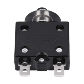 Thermal Circuit Breaker, Manual Reset Thermal Push Button Switch Circuit Breaker Over Current Overload Protector(30A)