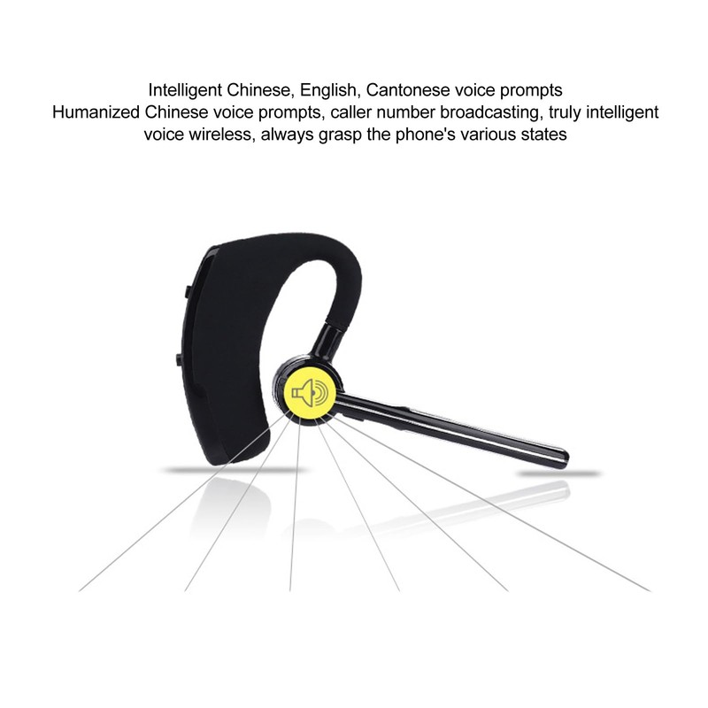 Fockety Auricular, Auriculares Auriculares de Negocios de un Solo oído