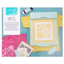 We R Memory Keepers Vinyl Print Press All-in-One Kit-