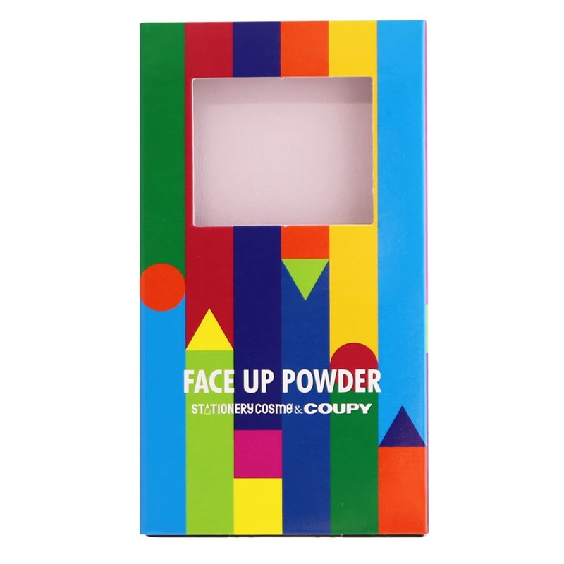 Stationery Cosmetics Coupy Pattern Face Up Powder Prevents Makeup From