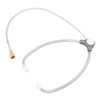 Transparent Listening Aid Stethoscope with Damping Home Double Head Sound