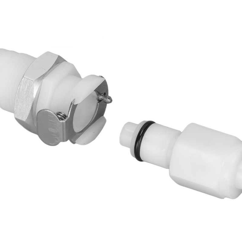 Computer Water Cooling Quick Connector Two Ends Disconnected Length 85mm