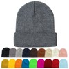 ZOORON 1&2 Pack Beanie for Men Women Slouchy Beanie Hats