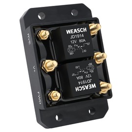 Weasch 12V Forward and Reverse Relay Module, Six Terminal, Replaces 5541100 ATP0110,for Tarp Systems, Winch Motor, Hoists, Snow Plow, Winches (1)
