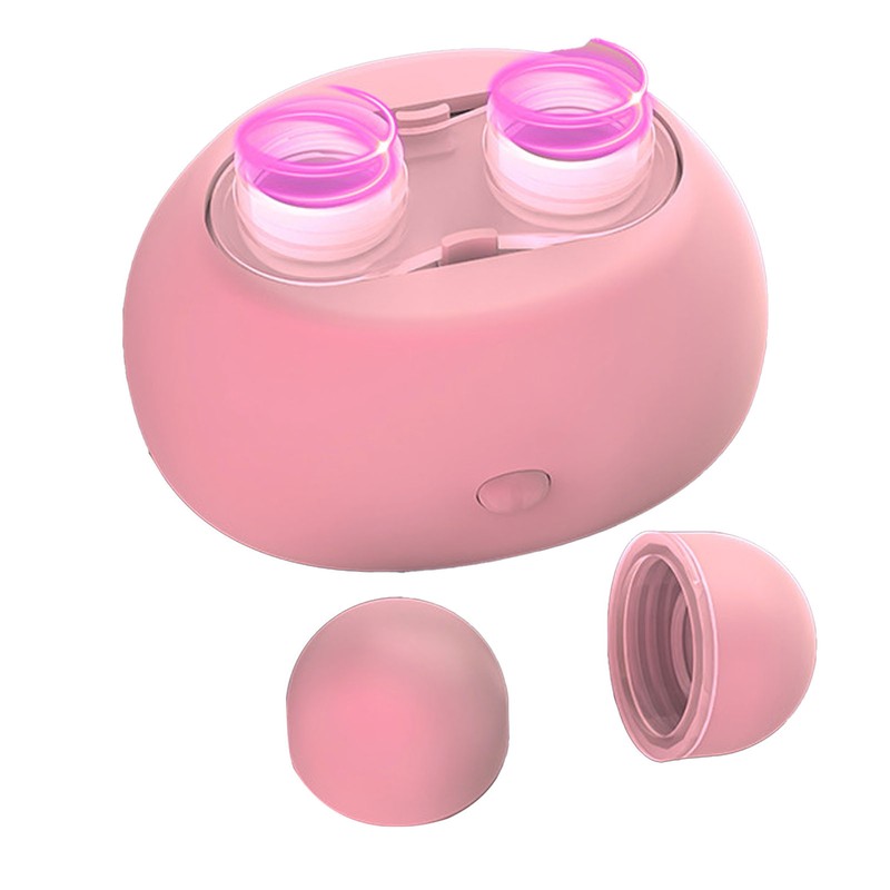 Contact Lens Cleaner Ultrasonic Portable Automatic Rechargeable Soft Lens Cleaning