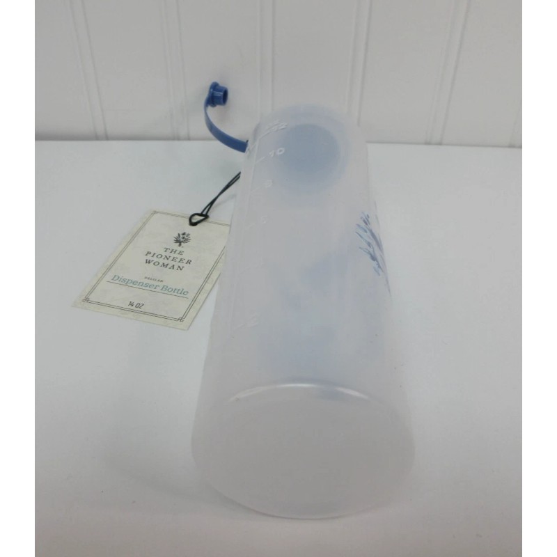 Pioneer Woman Delilah Oil & Vinegar Plastic Dispensing Squeeze Bottle