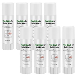 ENOMAKER 3D Printer Glue Stick for Hot Bed,3D Print Bed Adhesive,35g(1.23oz) x 8pcs,Reduce Warping PVP Solid Glue for Glass,PEI Sheet,Aluminum Build Plate,Strong Adhesion for Printing PETG,PLA,ABS,TPU