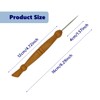 Stiletto Pressing Tool, LINXIAO Precision Stiletto Handy for Getting Seams