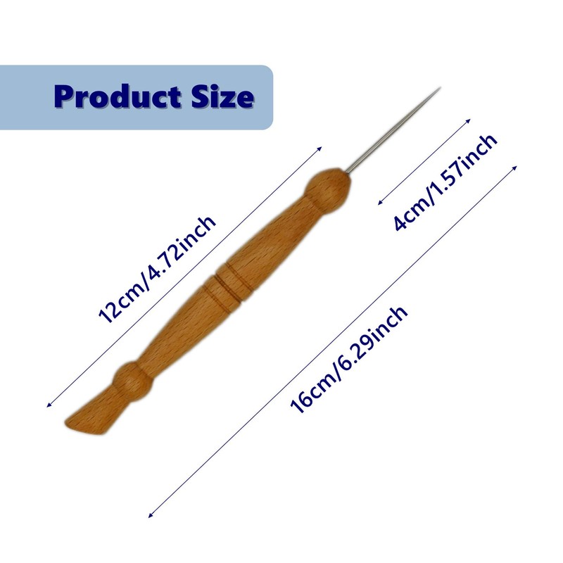 Stiletto Pressing Tool, LINXIAO Precision Stiletto Handy for Getting Seams