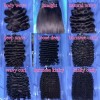 Raw Indian Bouncy Curly Hair Bundles Extensions 100% Unprocessed Human