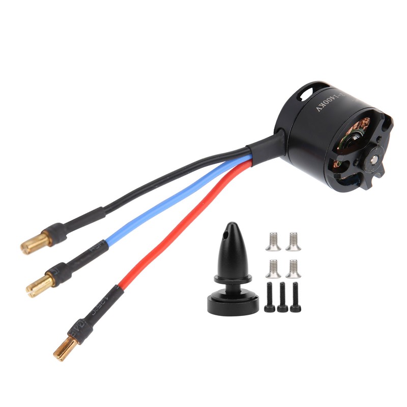 2212 1400KV Metal Brushless Motor for FixedWing RC Airplane Racing