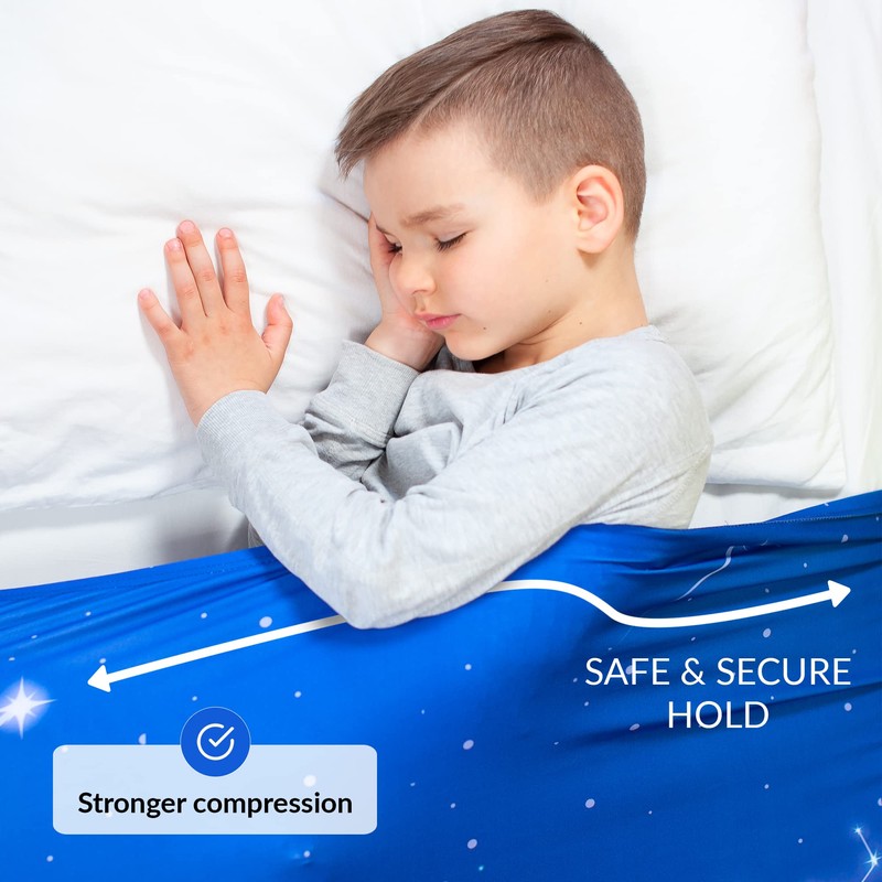 ODOXIA Sensory Compression Blanket | Spandex Bed Sheet for Kids
