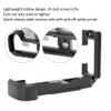 Horizontal Vertical Shooting Quick Release L Plate Hand Grip Bracket