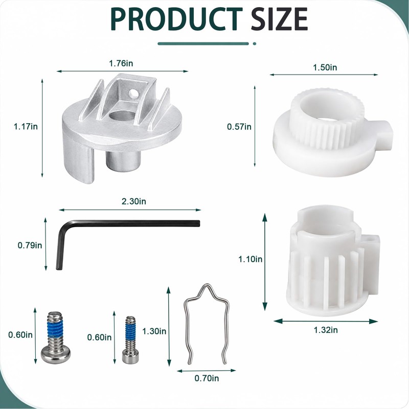 Upgrade Metal 116653 Shower Handle Adapter Kit for Moen Posi-Temp