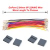 Kidisoii Dupont 2.54mm Wire Male to Female Dupont Connector and