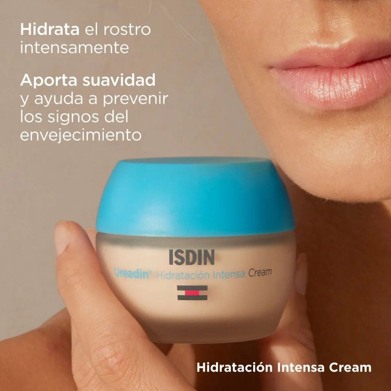 Isdin Ureadin Crema Facial Hidratación Intensiva Piel Seca Uso Diurno