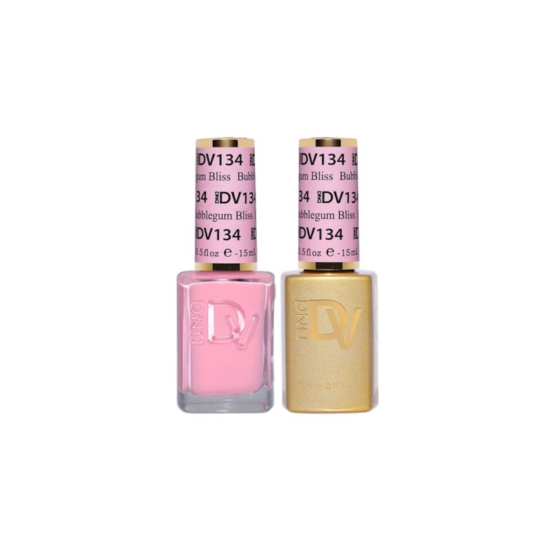 DIVA Gel Polish Set #134 Bubblegum Bliss, 0.5 fl oz