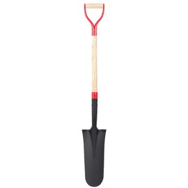 Nohovu Spade Shovel for Digging, Heavy Duty Shovel with D-Handle, Trench Shovel for Gardening, 45 Inches