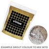 v1rtus Glitter Grout Additive 100g Gold | for Mosaic Tiles,