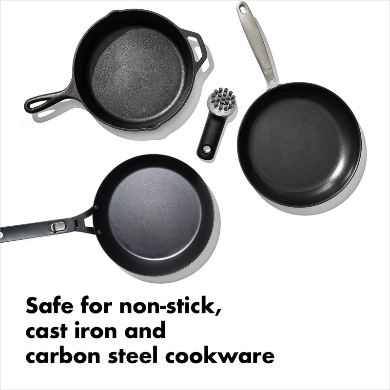 OXO Good Grips Cast Iron Brush​