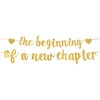 The Beginning of A New Chapter Banner, Shiny Congratulations Banner