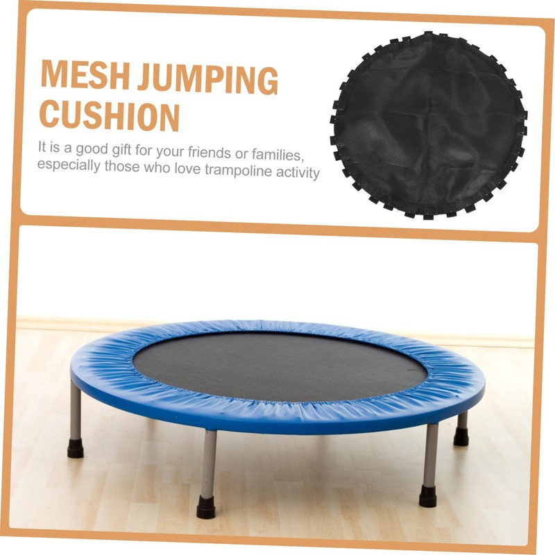 SUPVOX Trampoline Accessory Trampoline Pad for Replacement Mat Black Round