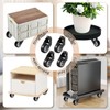 Small Gate Wheel,Wooden Gate Wheel,Anti-Sag Door Bottom Support Wheels,Solving Friction