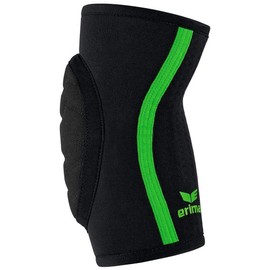Erima Unisex's Elbow Protectors Black/Green, X-Large