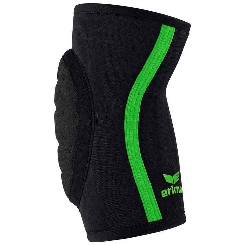 Erima Unisex's Elbow Protectors Black/Green, X-Large