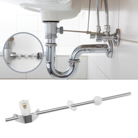 Be In Your Mind Set of 3 Basin Lifts Waste Rail Pop Up Lever Waste Arm Pop Up Waste Binding Lever Replacement Plug Seal