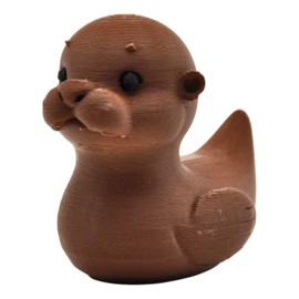 Otter Duck Figurine – Dashboard Duck Ornament for Car & Jeep Ducking – Unique Cruise Duck for Hiding – Collectible Mini Ducks – Funny Cute Animal Gift – 3D Printed Duck Décor – 3D Printed in Canada