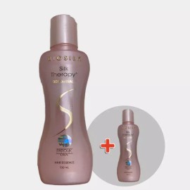 Silk Therapy 실크테라피 열보호 에센스 본드앤씰 130ml+15ml (극손상모) Silktherapy Heat Protecting Essence Bond & Seal 130ml+15ml (Damaged Hair) [130ml+15ml]
