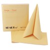 50 Apartina Napkins Fabric-Like Airlaid, Plain, Light Ochre Yellow, Size