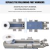 8561996 Dishwasher Upper Rack Wheel Adjuster WP8561996 for Whirlpool Maytag