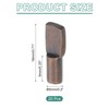 sourcing map 20Pcs Shelf Support Pegs, 5mm Spoon Shape Shelf