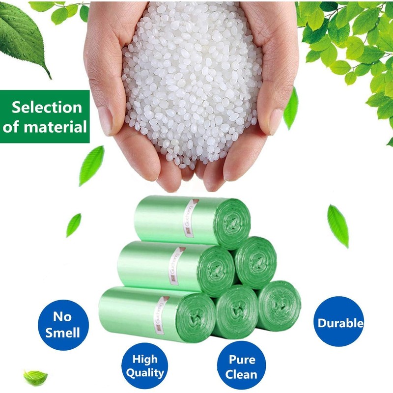 Bin Liners, Handles Trash Bags (20L)