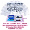 "Photocard Binder – 50 Double-Sided Pages for 3.5x5" Photos, Holds