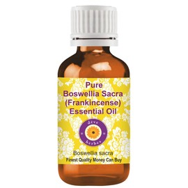 Deve Herbes Pure Boswellia Sacra (Frankincense) Essential Oil (Boswellia Sacra) Steam Distilled 10ml (0.33 oz)